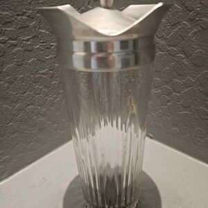 1950s Cocktail Shaker "Cocktailer' by Indiana Glass Company
